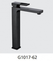Смеситель для раковины G1017-62, чёрный
