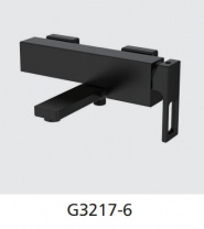 Смеситель для ванны G3217-6, чёрный